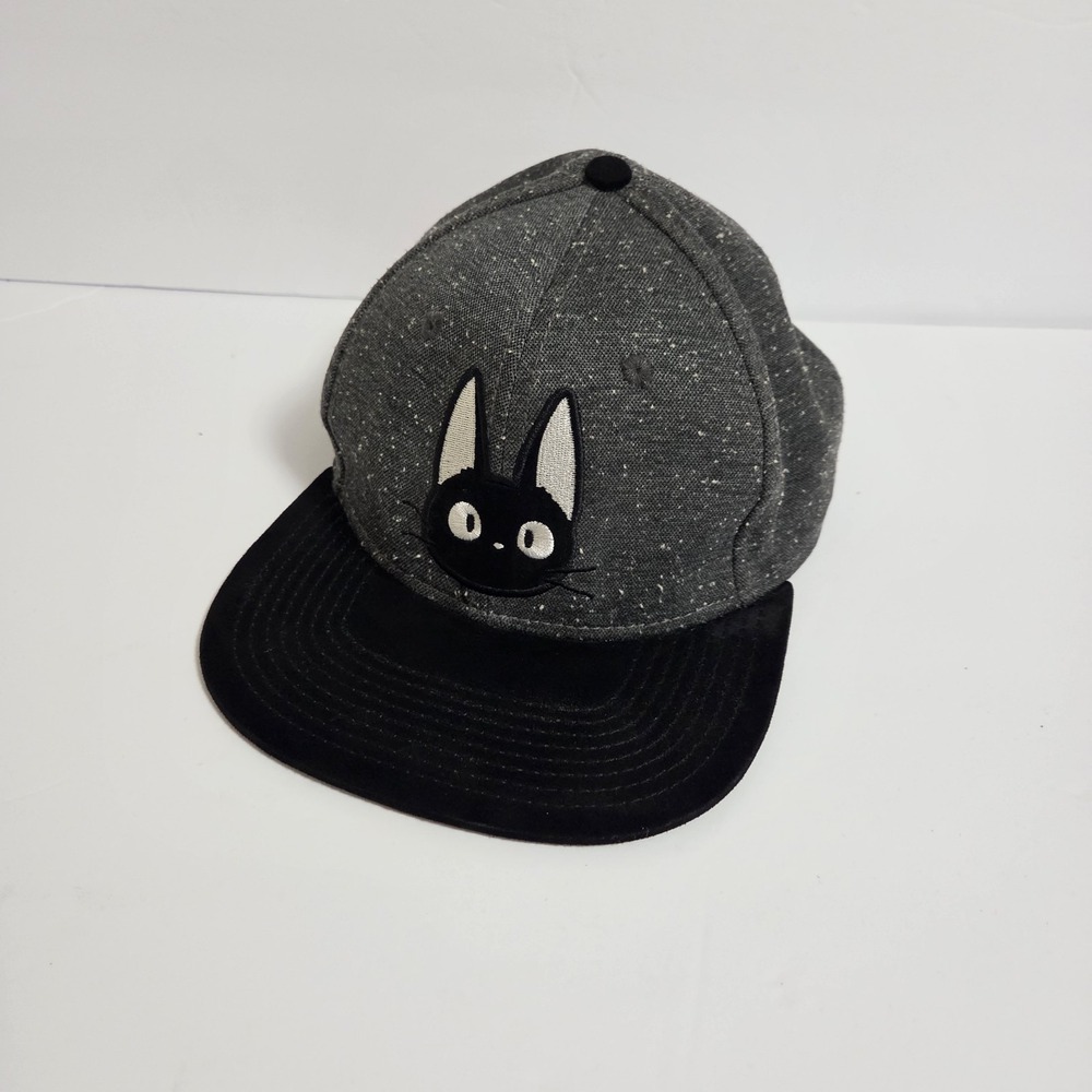 Bioworld Studio Ghibli Kiki's Delivery Service Jiji Snapback Hat Cap 90s Street